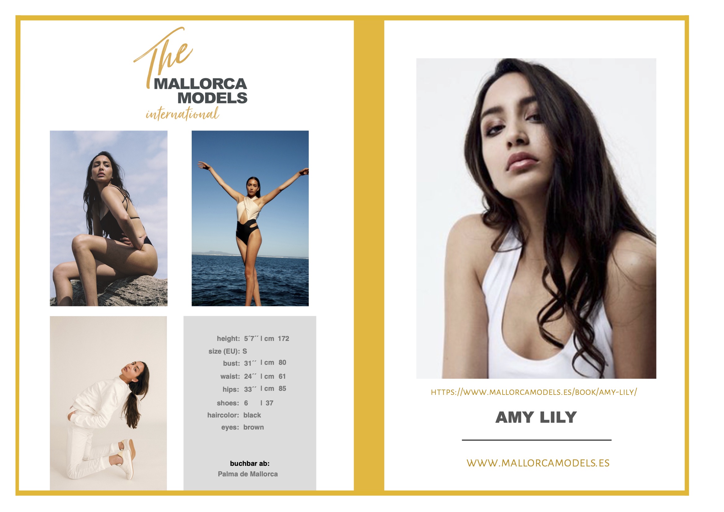 Modelagentur Mallorca - Amy Lily Fashionmodel