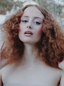 redhaired young female Model & Dancer Mallorca