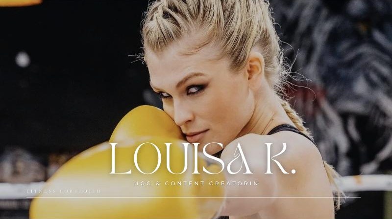 UGC Creatorin Louisa K. – Fitness